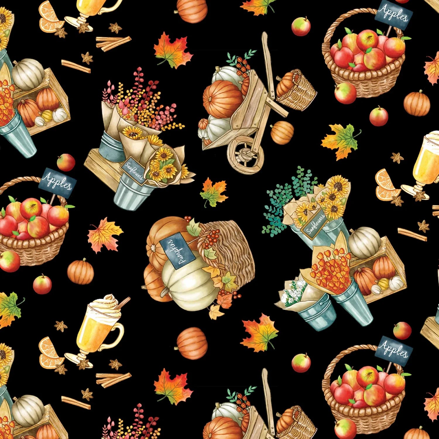 Autumn Flower Market | Louise Nisbet