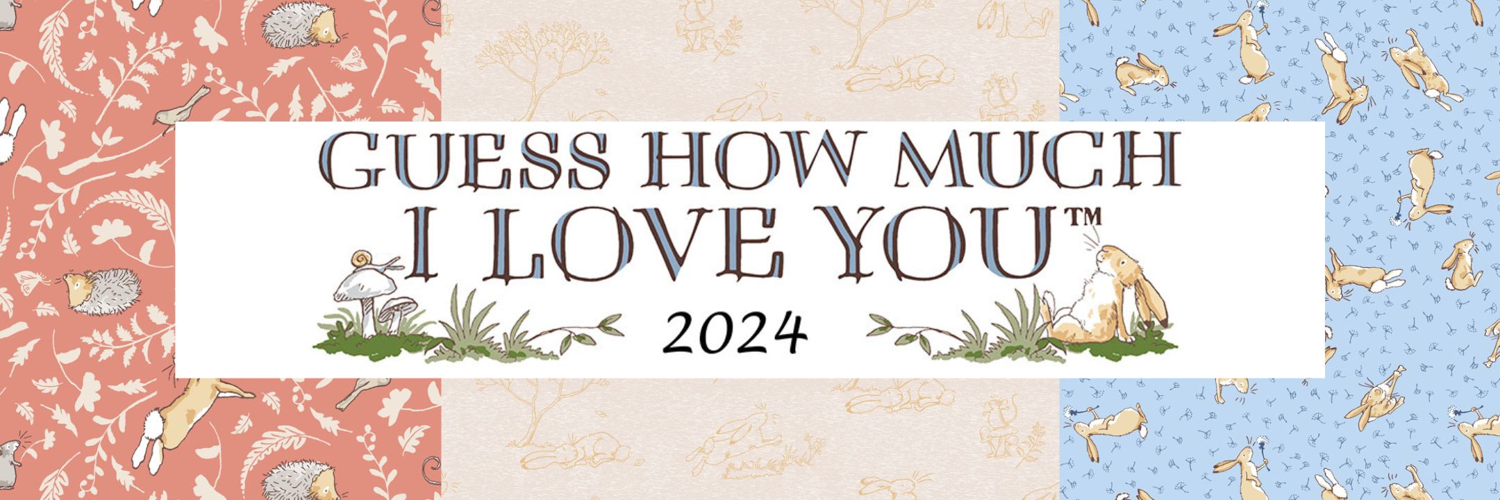 Guess How Much I Love You 2024 | Anita Jeram for Clothworks