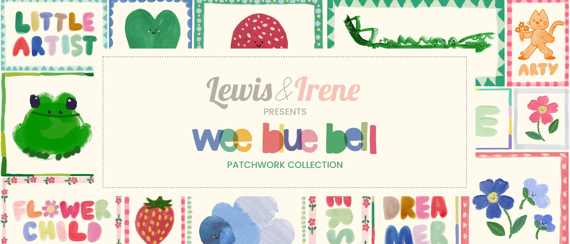 Patchwork Collection | Wee Blue Bell