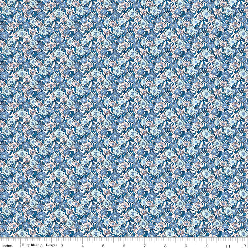 Heirloom Collection | Marguerite Meadow D by Liberty Fabrics for Riley Blake Designs | 016668111D