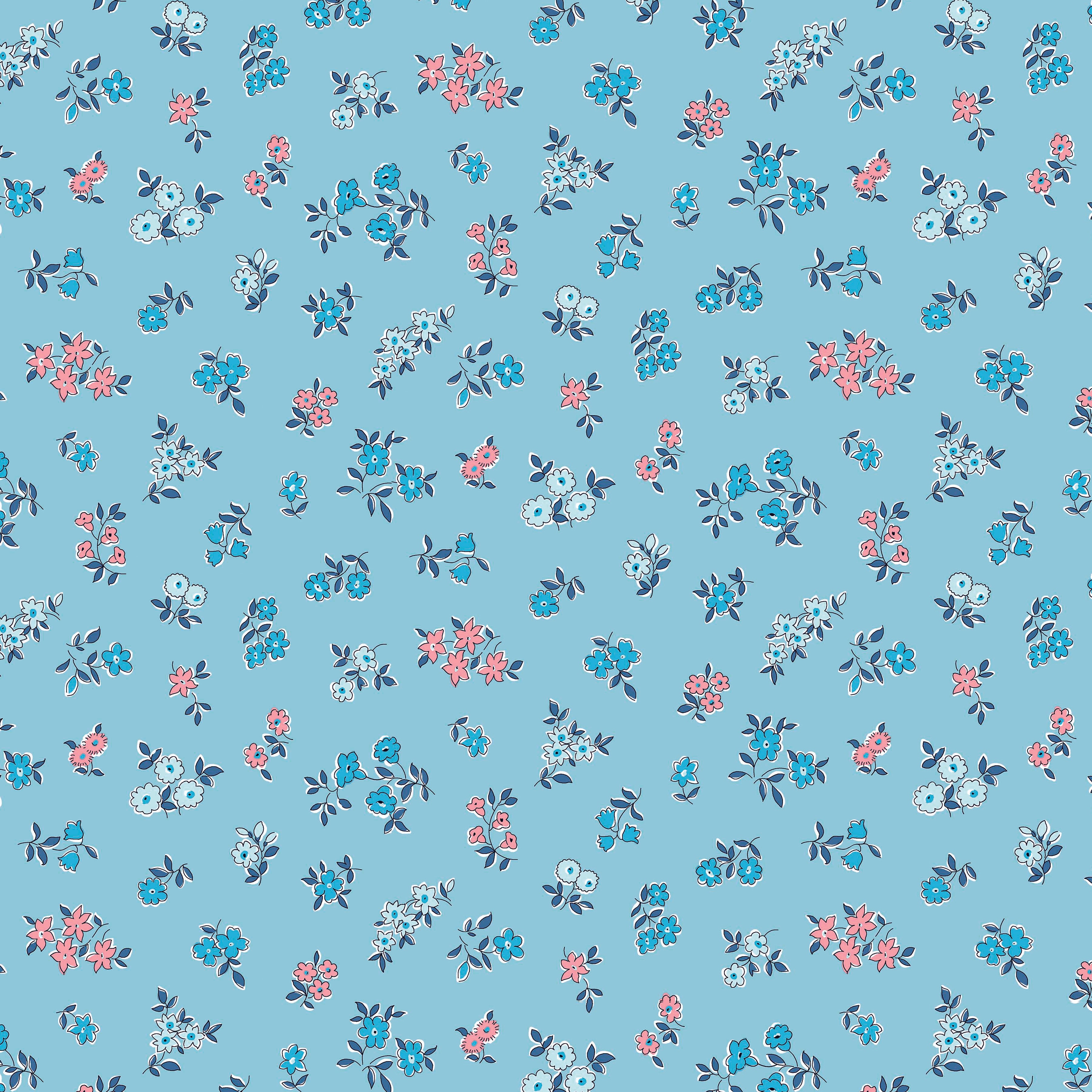 Heirloom Collection | Posy Sprig D by Liberty Fabrics for Riley Blake Designs | 016668112D