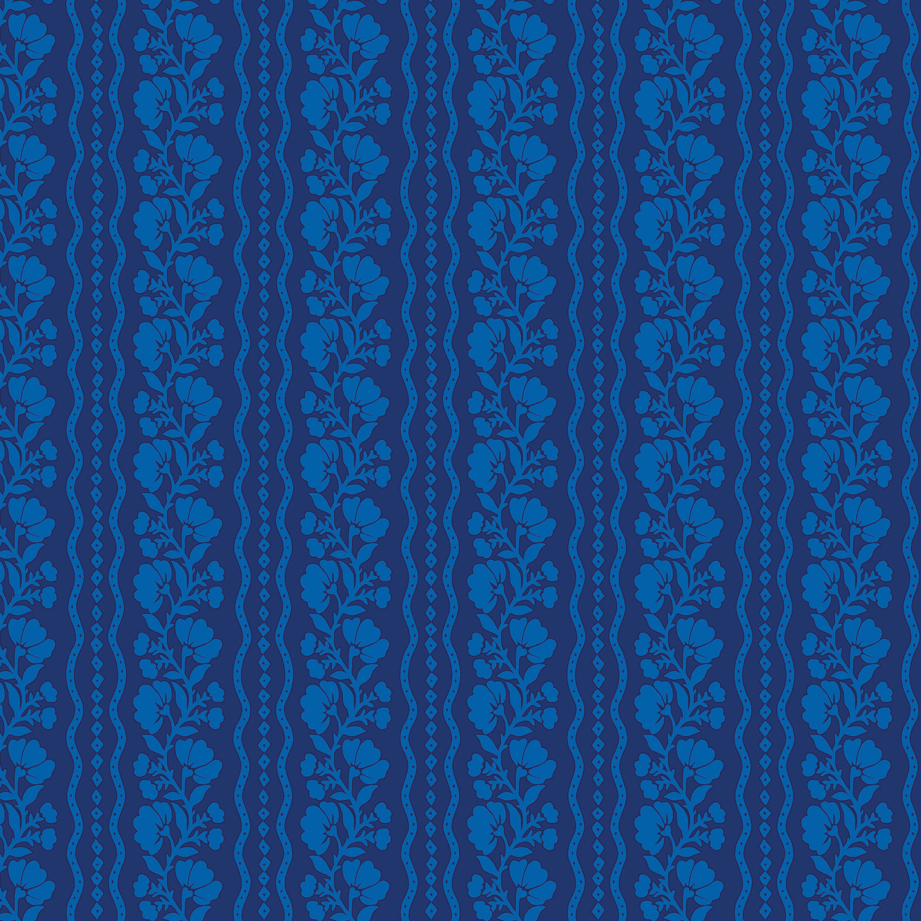 Garden Party | Blue China 10" Square Pack by Liberty Fabrics for Riley Blake | 42 pcs