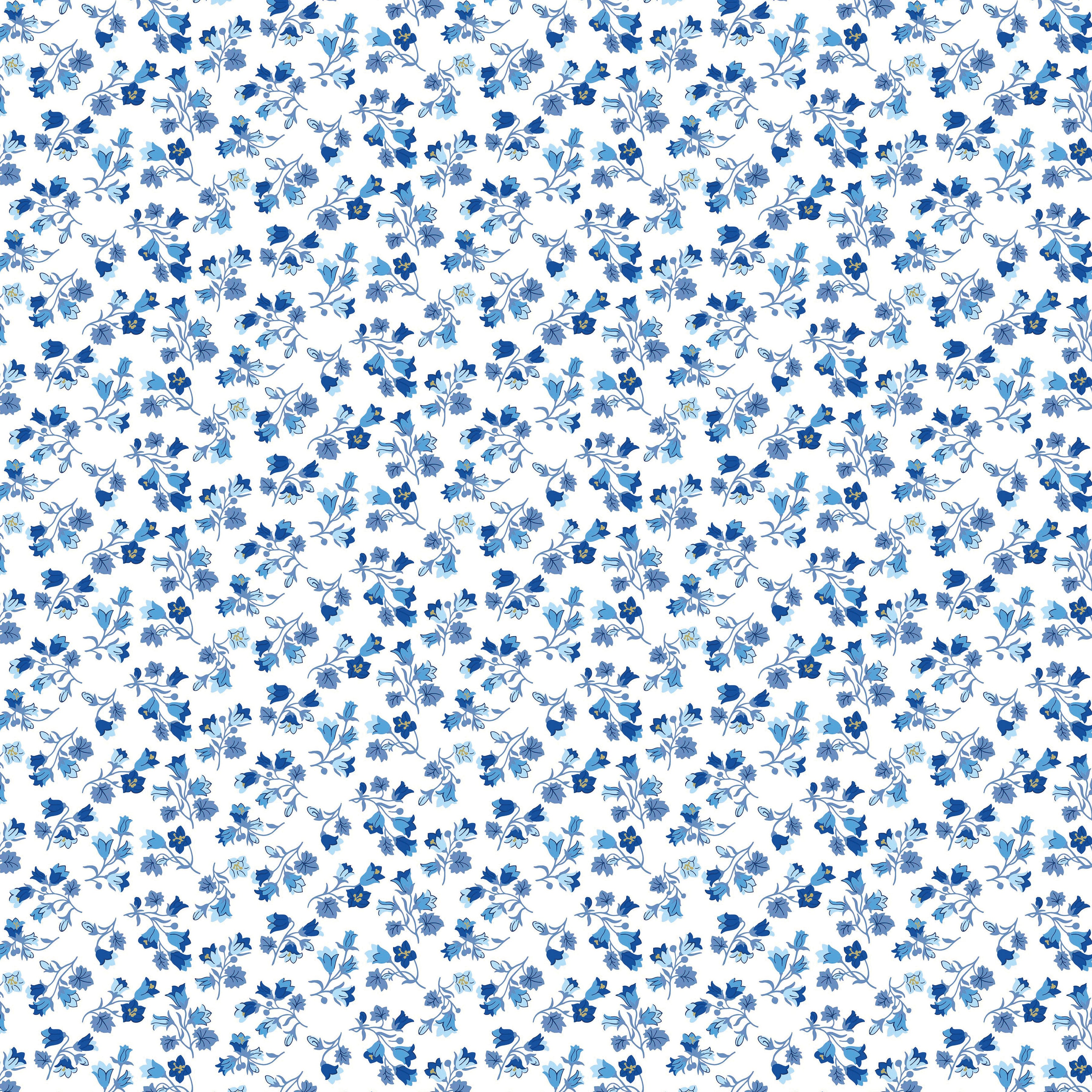 Garden Party | Blue China 10" Square Pack by Liberty Fabrics for Riley Blake | 42 pcs