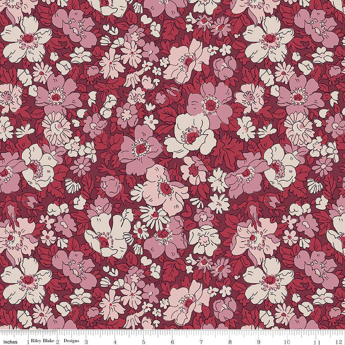 Cosmos Park A1 | 107" Quilt Backing Fabric by Liberty Fabrics for Riley Blake | 0166W68100A