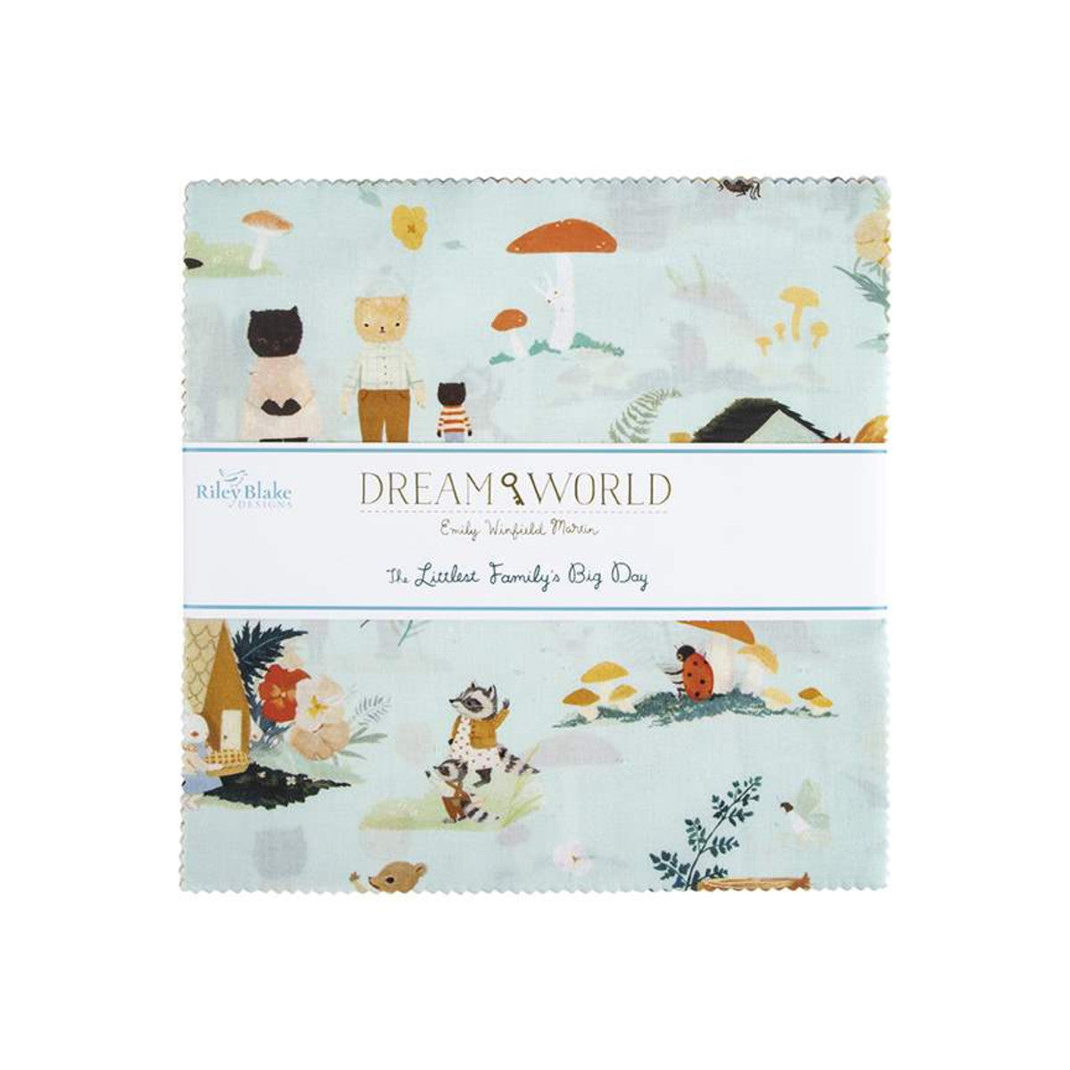 Littlest Family's Big Day | 10" Square Pack by Emily Winfield Martin for Riley Blake | 42 pcs