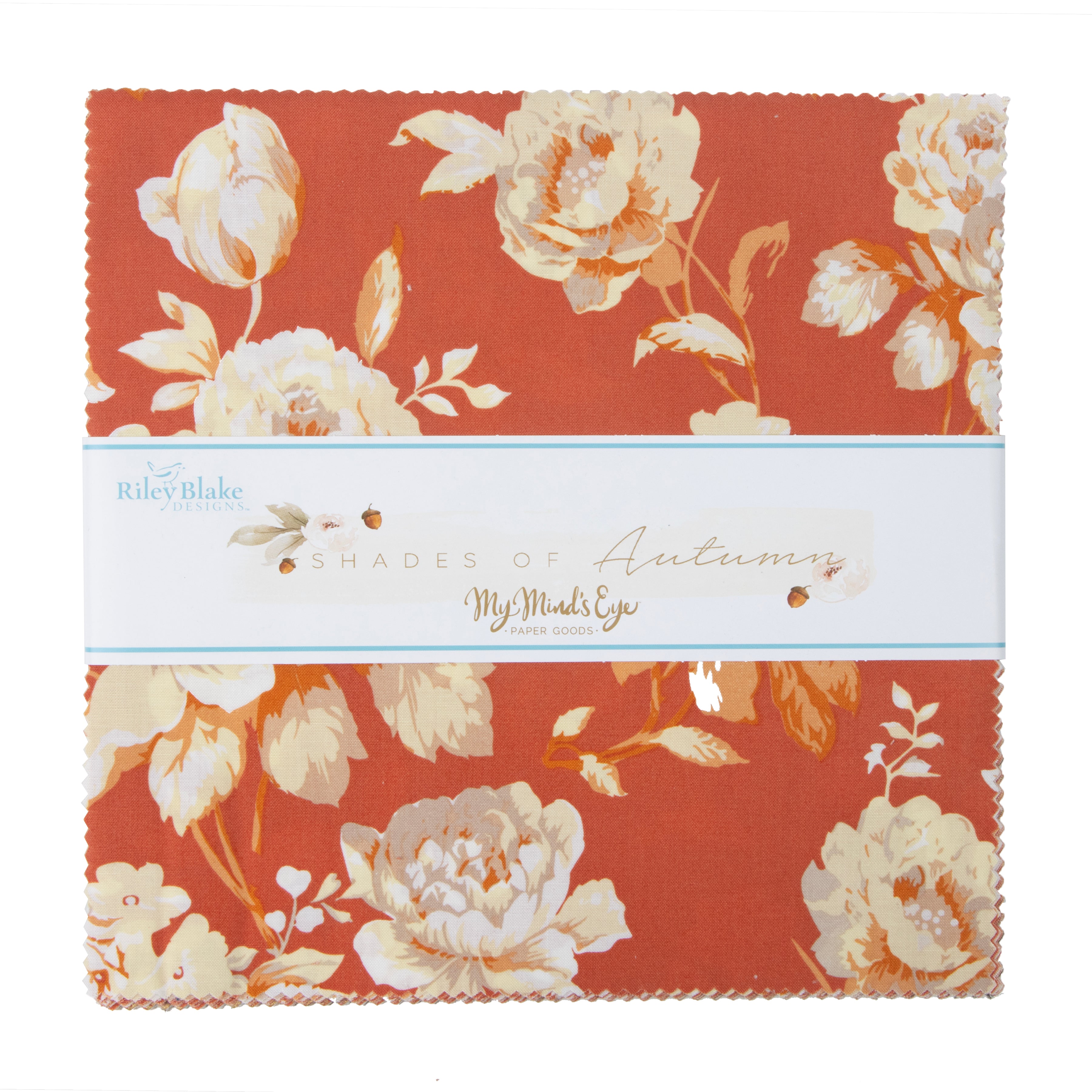 Shades of Autumn | 10" Square Pack by My Mind's Eye for Riley Blake | 42 pcs