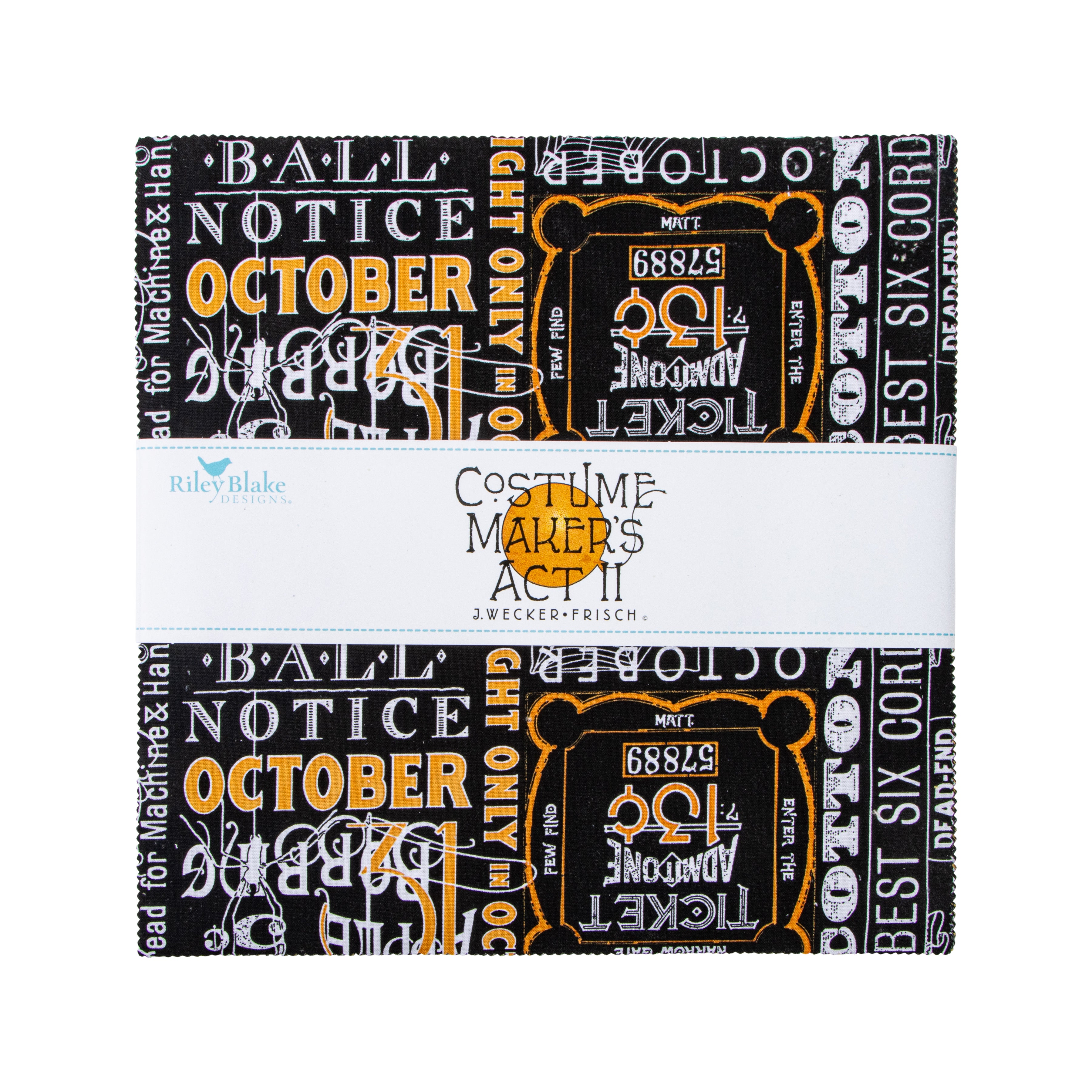 Costume Maker's Act II | 10" Square Pack by J. Wecker Frisch for Riley Blake | 42 pcs