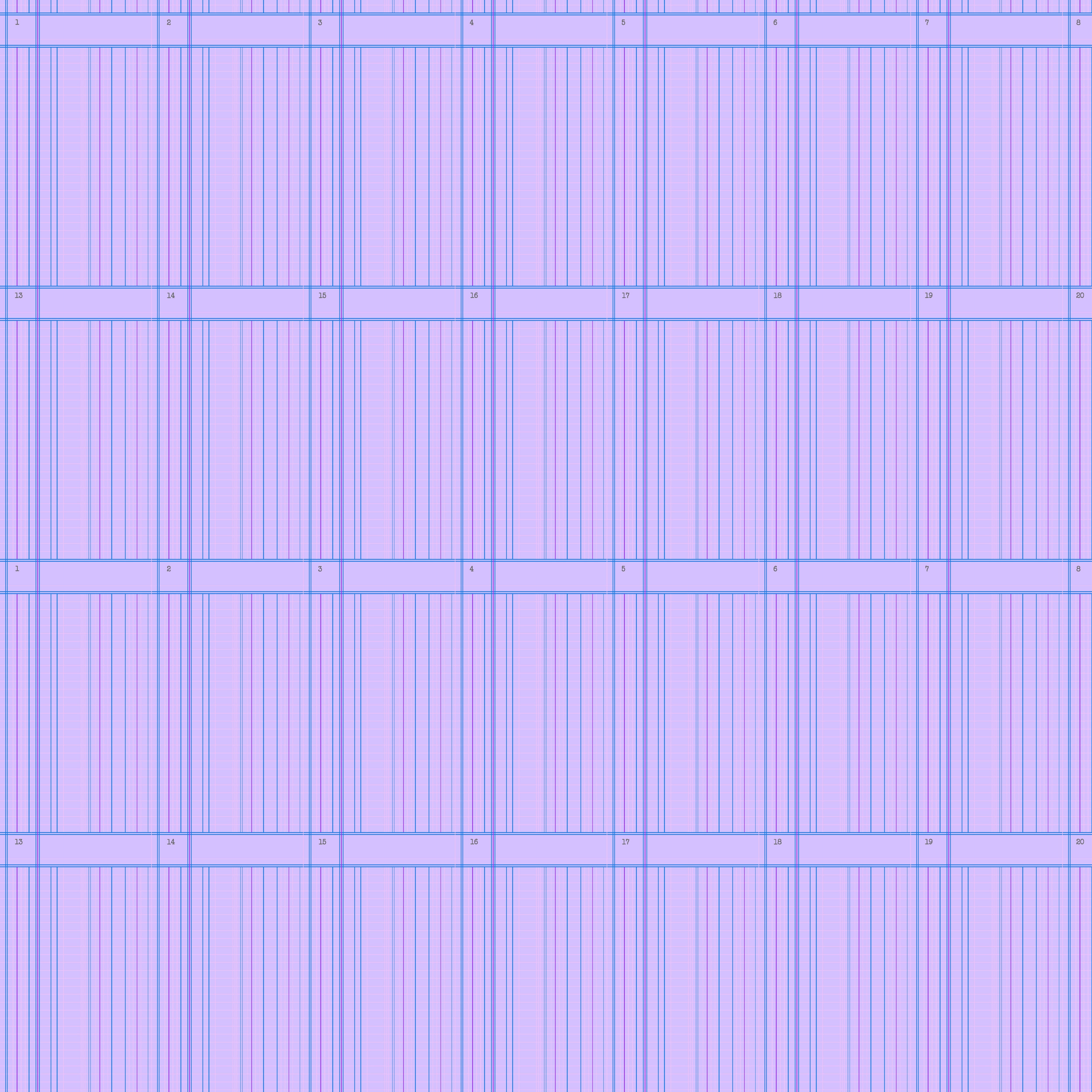 Sun Print 2026 | Ledger Violet by Alison Glass for Andover | A-10049-P