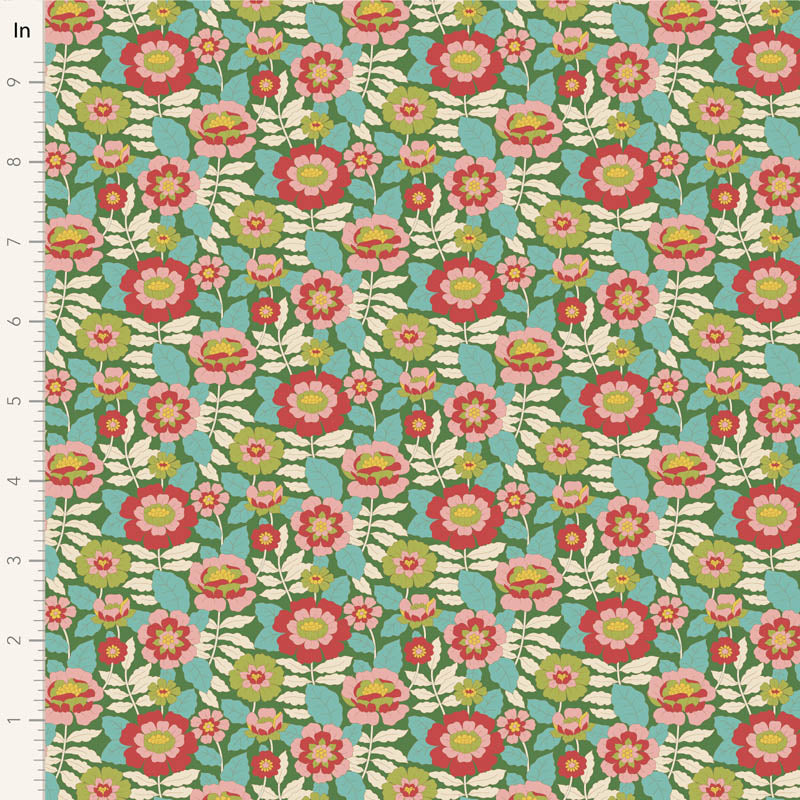 Wallflower | 5" Charm Pack by Tone Finnanger for Tilda Fabrics | 40 pcs