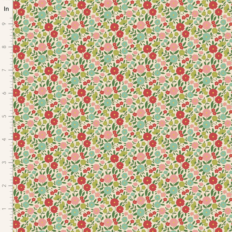 Wallflower | 10" Square Pack by Tone Finnanger for Tilda Fabrics | 40 pcs