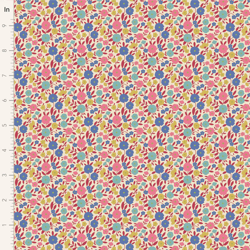 Wallflower | 10" Square Pack by Tone Finnanger for Tilda Fabrics | 40 pcs