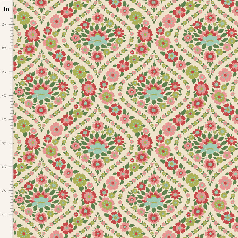 Wallflower | 10" Square Pack by Tone Finnanger for Tilda Fabrics | 40 pcs
