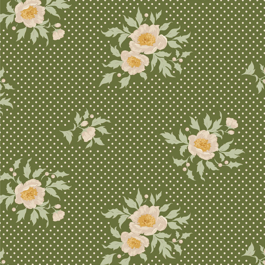 Merry Little Christmas | Joy Pine by Tone Finnanger for Tilda Fabrics | TIL100634