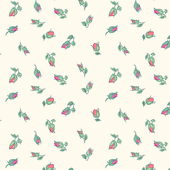 Fairytales | Royal Rosebud - Lace Trim by Tiffany Lauren for Andover Fabrics | A-10251-L