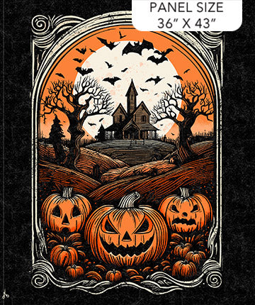 Haunted Hollow | 36" Halloween Panel by Patrick Lose for Northcott | 10708-99