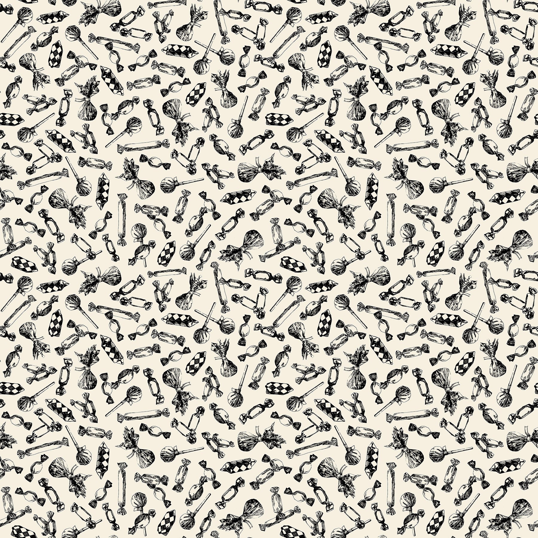 Haunted Hollow | Beggars Bounty - Black & Bone by Patrick Lose for Northcott | 10717-12