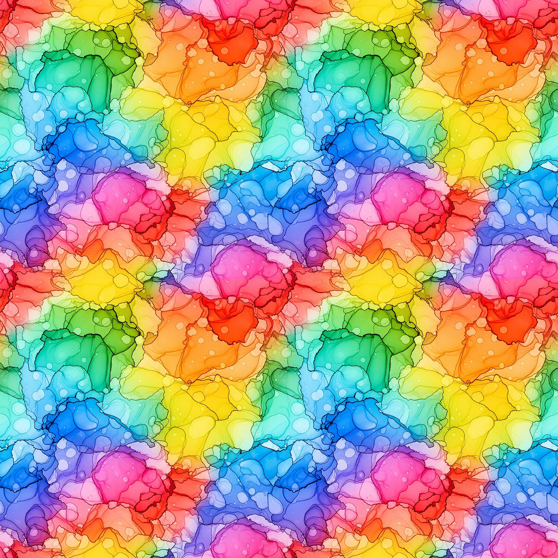 Radiant Rhapsody | Spotted Multi by Patrick Lose for Northcott Fabrics | 10731-100