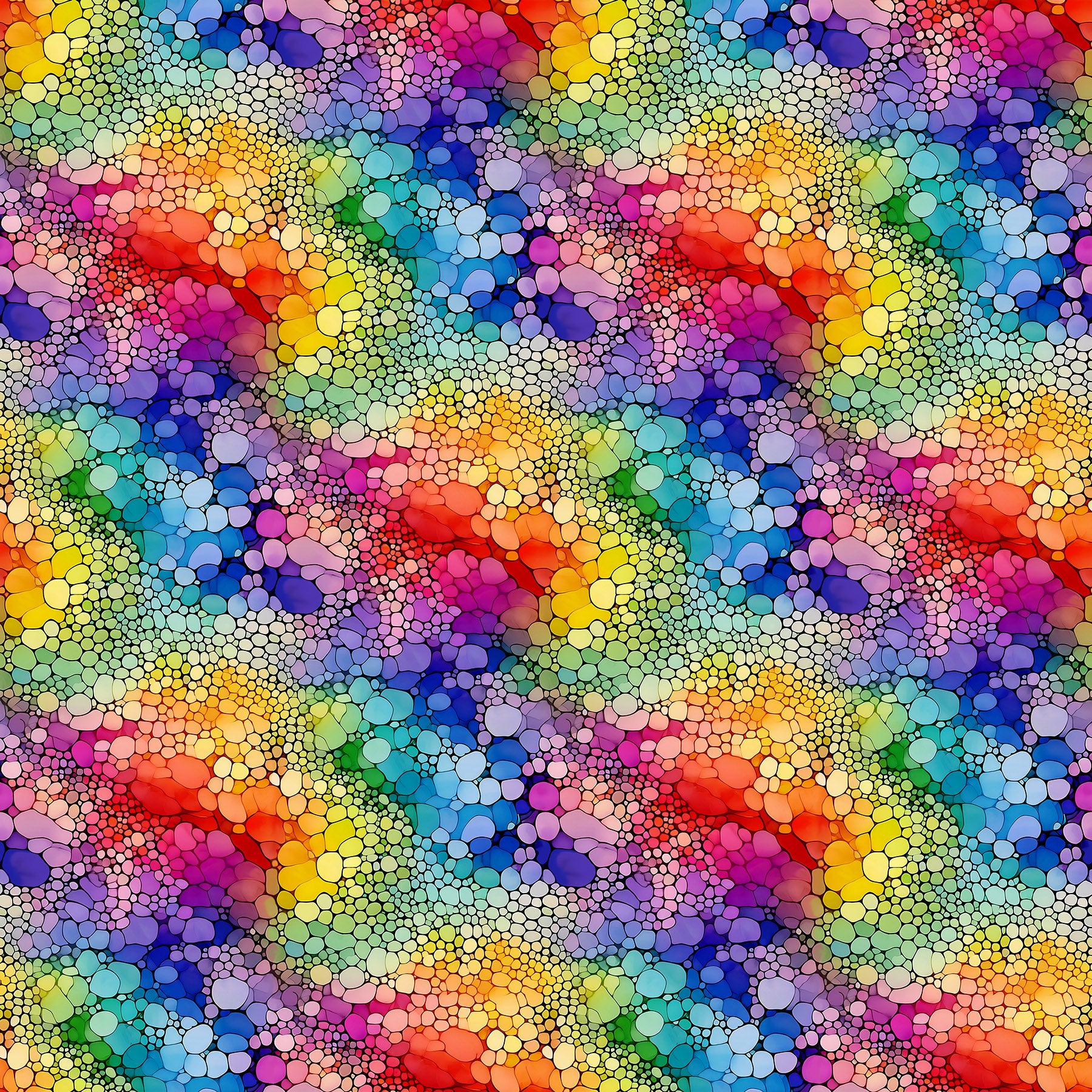 Radiant Rhapsody | Stones Multi by Patrick Lose for Northcott Fabrics | 10732-100