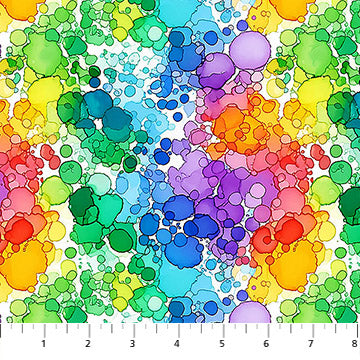 Radiant Rhapsody | Splattered Multi by Patrick Lose for Northcott Fabrics | 10738-10