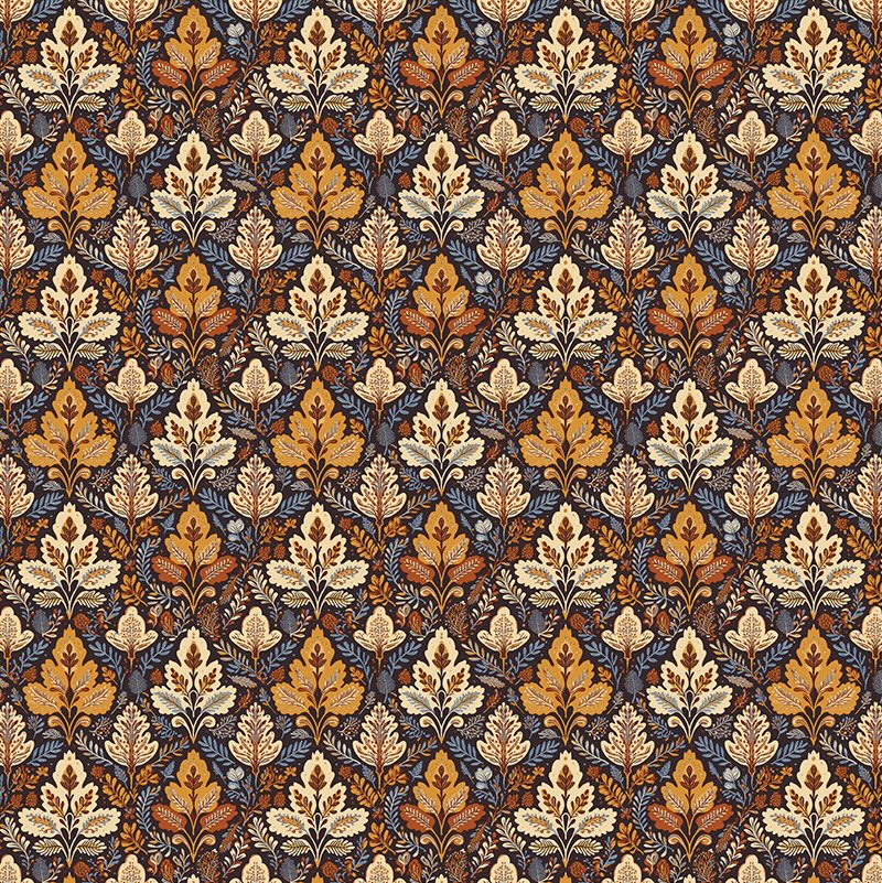 A Walk in the Woods | Woodland Tapestry Autumn by Patrick Lose Fabrics | 10752-35