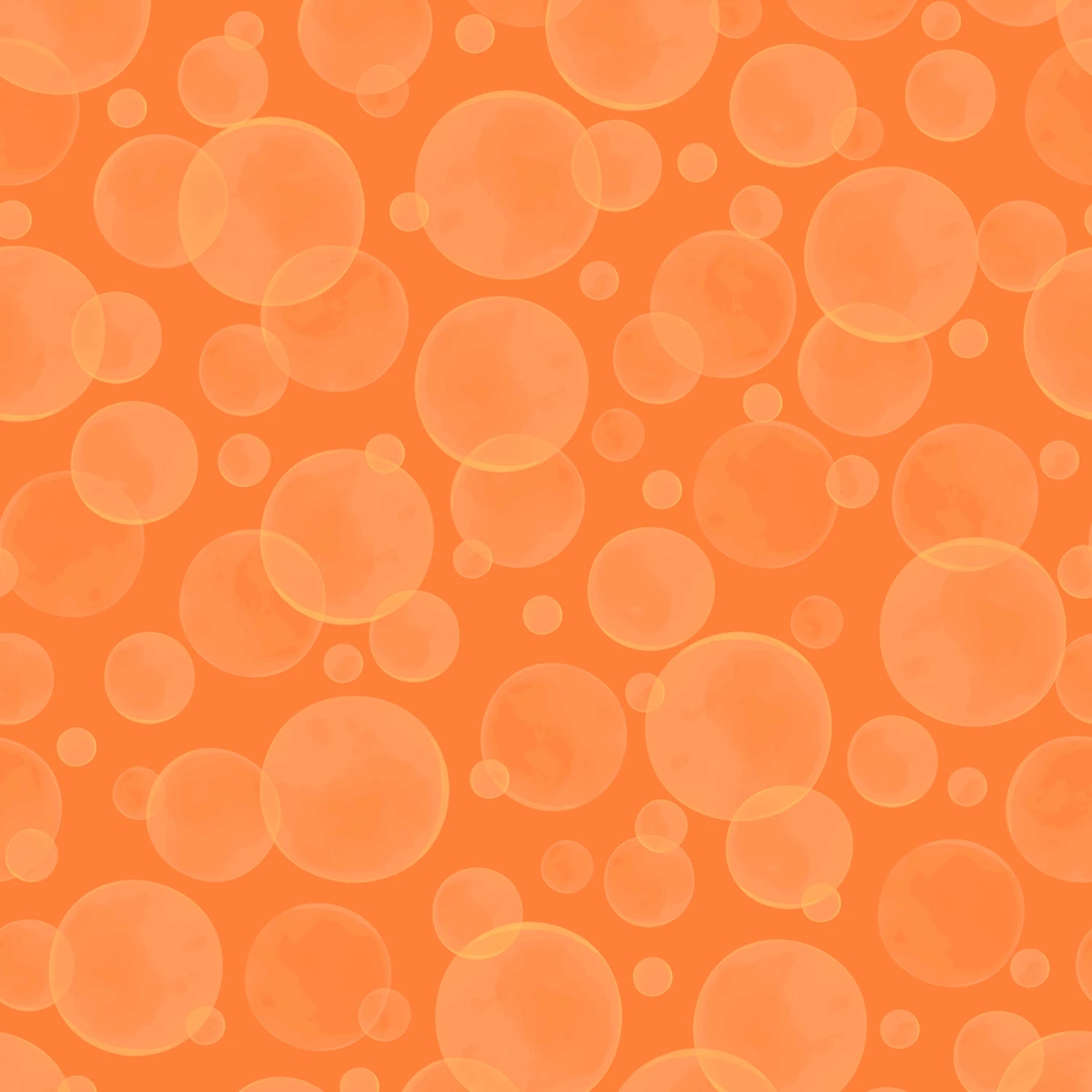 Space Monsters | Bubbles - Orange by Maywood Studio | MAS10925-O