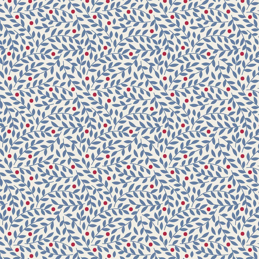 Village Life | Lillian Blue by Tone Finnanger for Tilda Fabrics | TIL110184