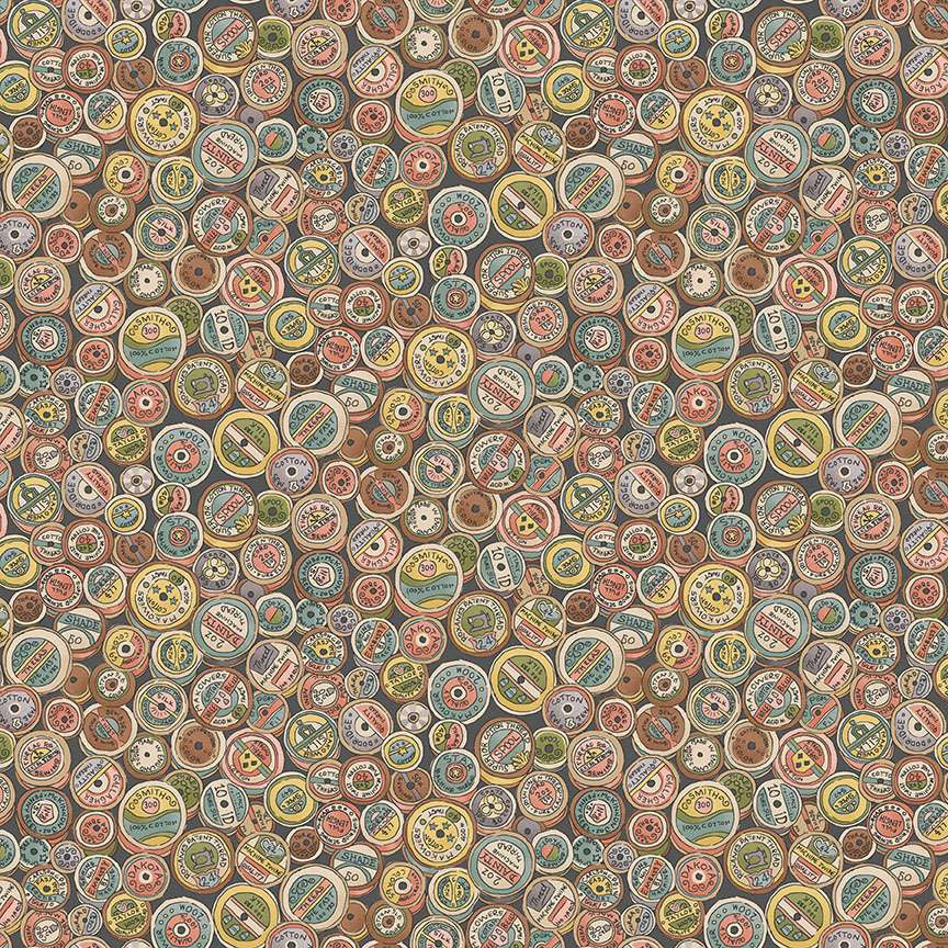 Atelier | 10" Square Pack by Makower UK for Andover Fabrics | 42 pcs