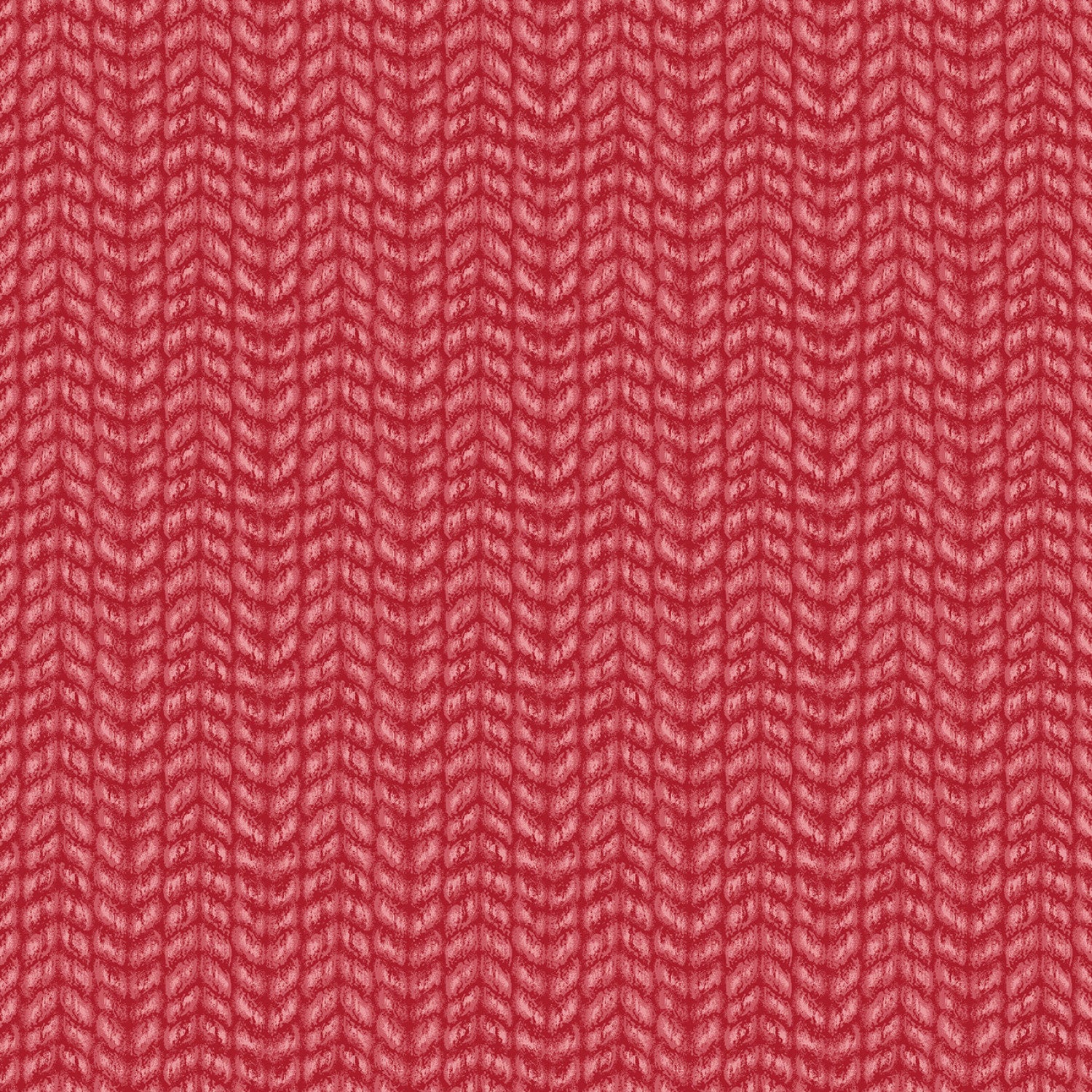 Magical Menagerie | Red Knit Texture by Grace Violet Designs for Henry Glass | 1366-82