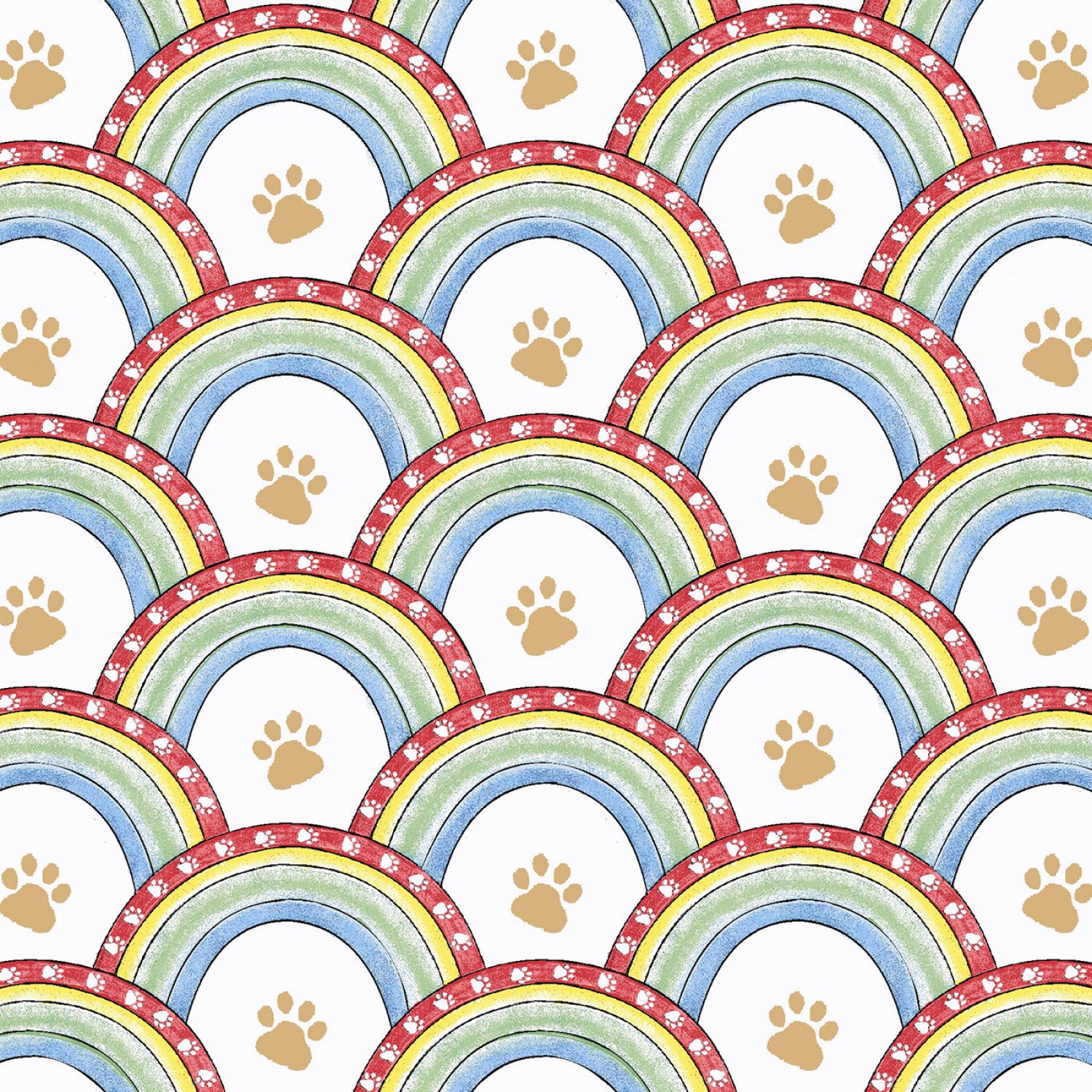 A Place to Call Home | Rainbow Set by Grace Violet for Henry Glass | 1422-78 Blue-Multi