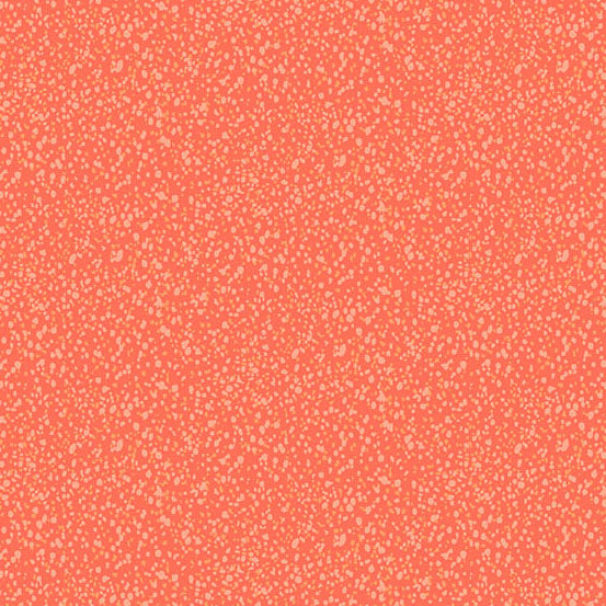 Freckles 2 | Coral Freckles by Karen Lewis Textiles for Andover Fabrics | A-1424-O3