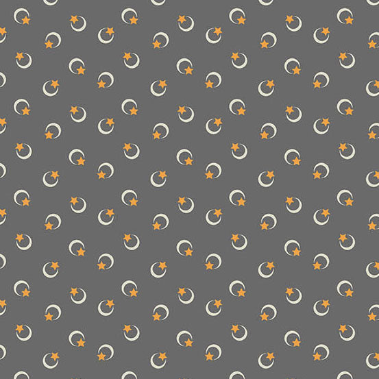 Midnight Moon | 10" Square Pack by Andover Fabrics | 42 pcs