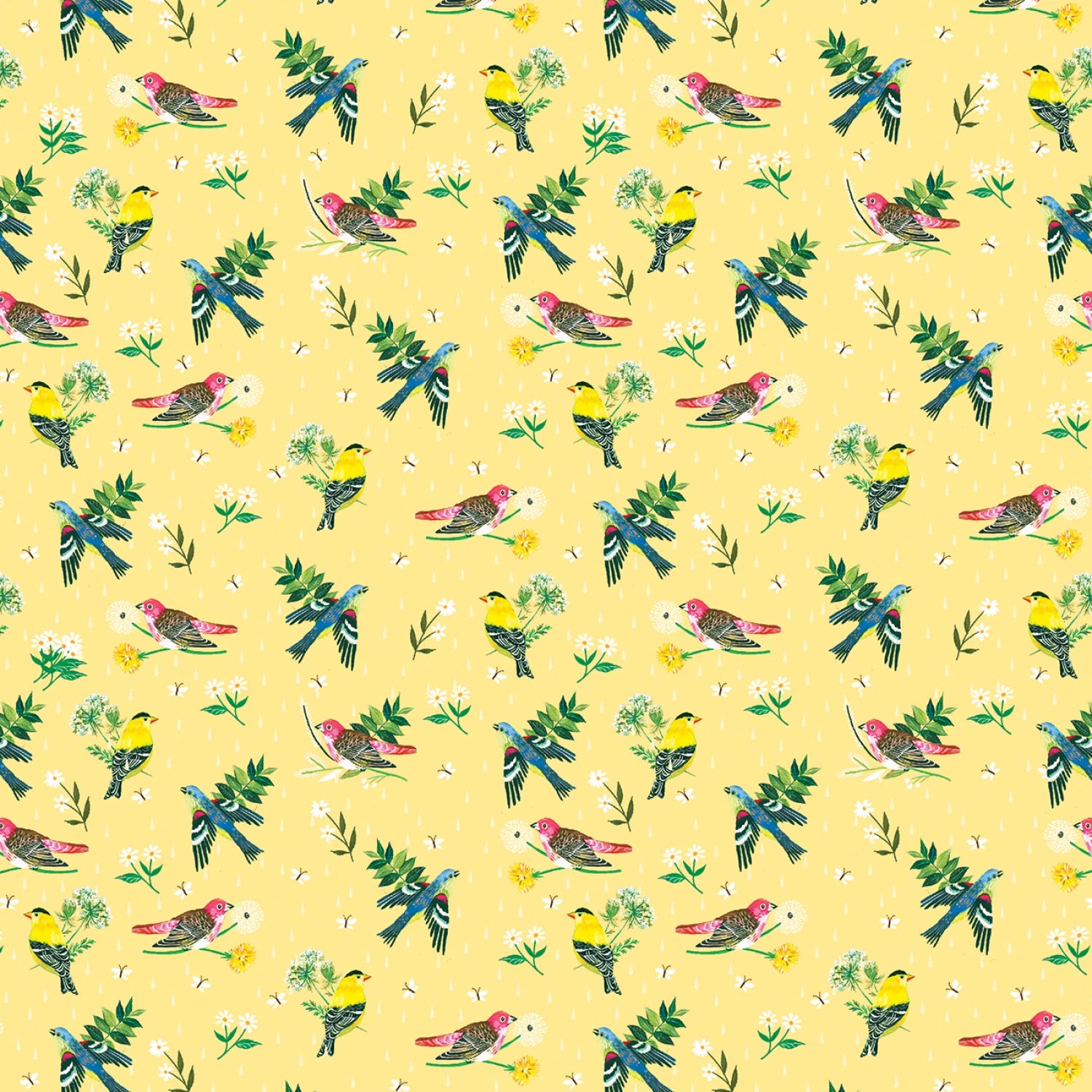 A Prairie Heart | 10" Square Pack by by Katie Daisy for Benartex | 42 pcs