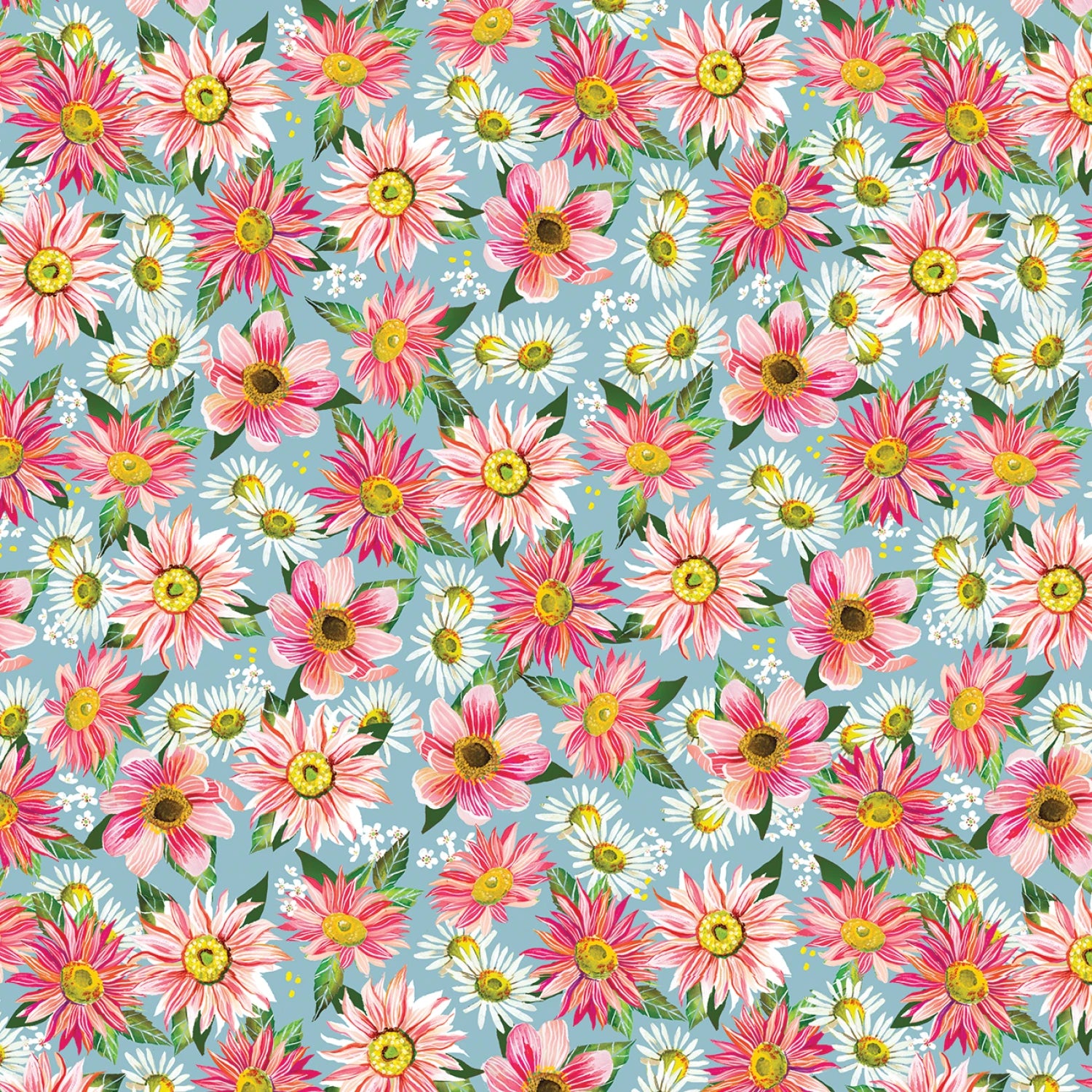 A Prairie Heart | 10" Square Pack by by Katie Daisy for Benartex | 42 pcs