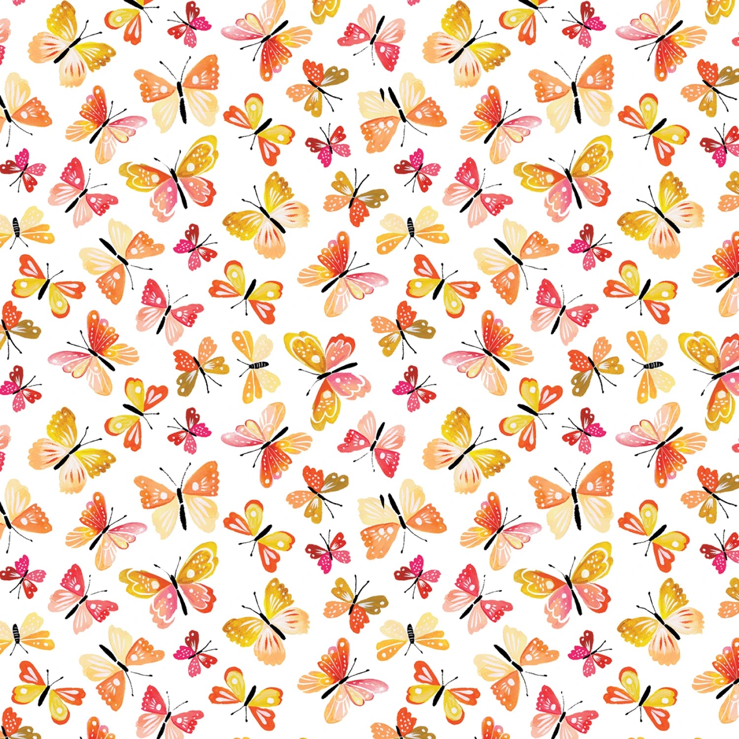 A Prairie Heart | 10" Square Pack by by Katie Daisy for Benartex | 42 pcs