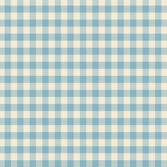 Special Delivery | Gingham Chambray by Laundry Basket Quilts for Andover Fabrics | A-1673-B