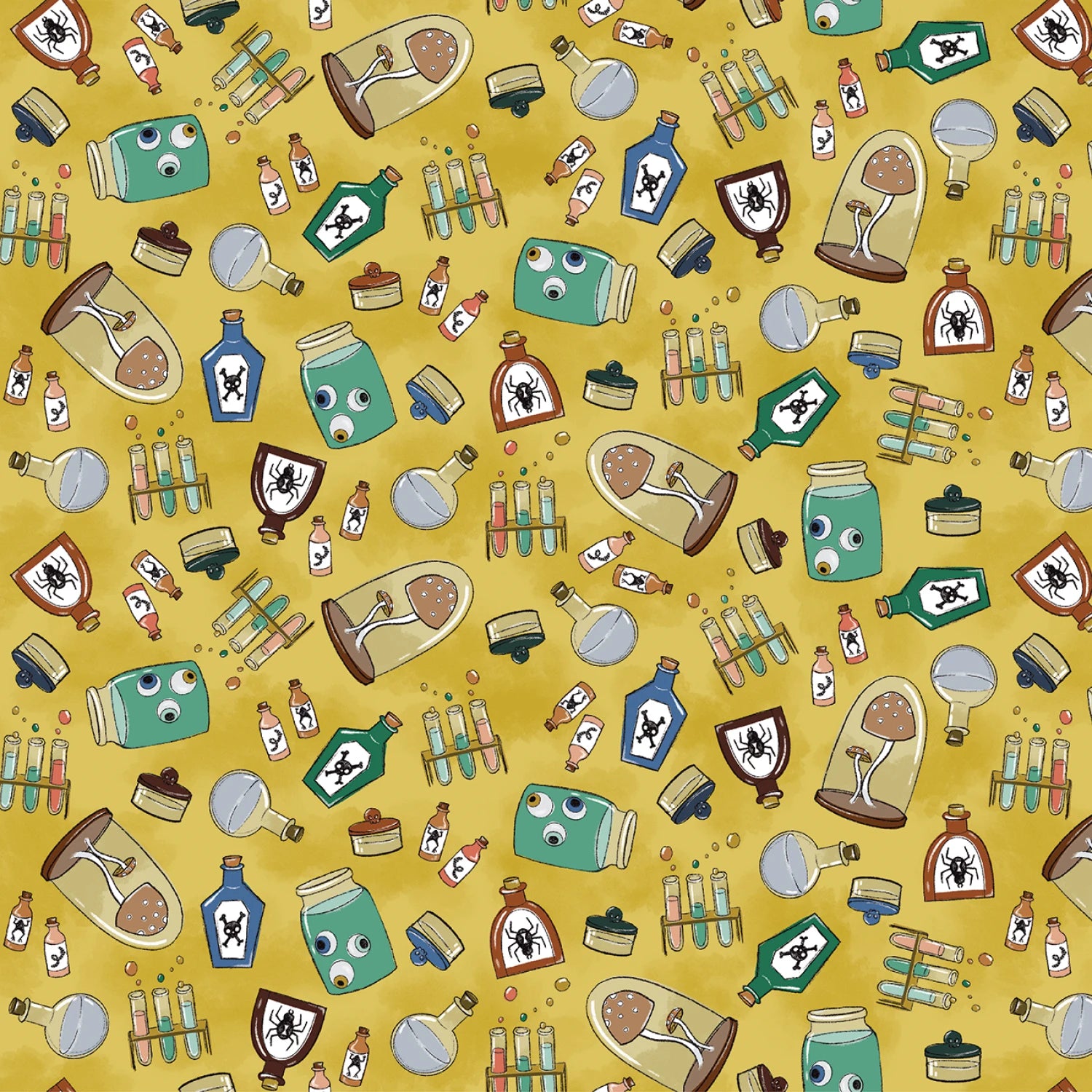 Spellbound | 10" Square Pack by Marin Sutton for Benartex | 42 pcs