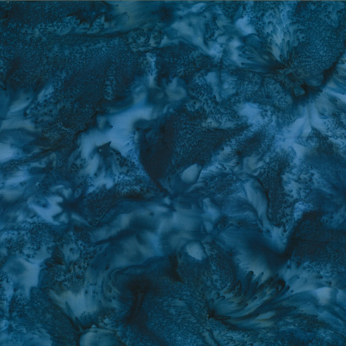 1895 Bali Watercolor Batiks | Navy (1895-19) by Hoffman California | Cotton Batik