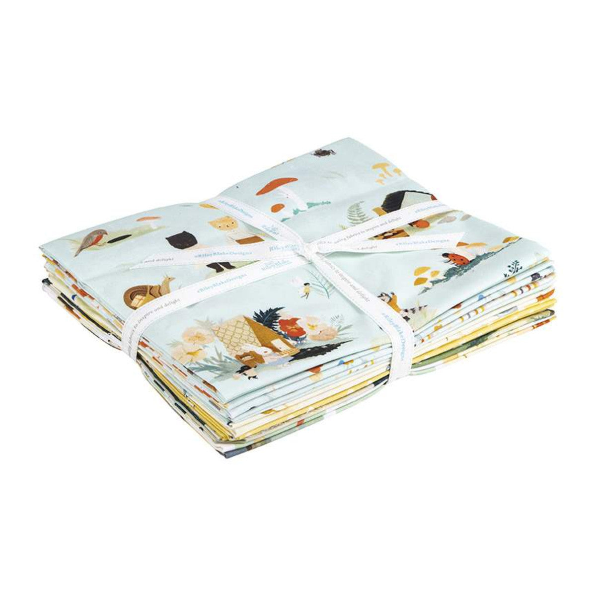 Littlest Family's Big Day | 1-Yard Bundle Aqua by Emily Winfield Martin for Riley Blake | 9 pcs