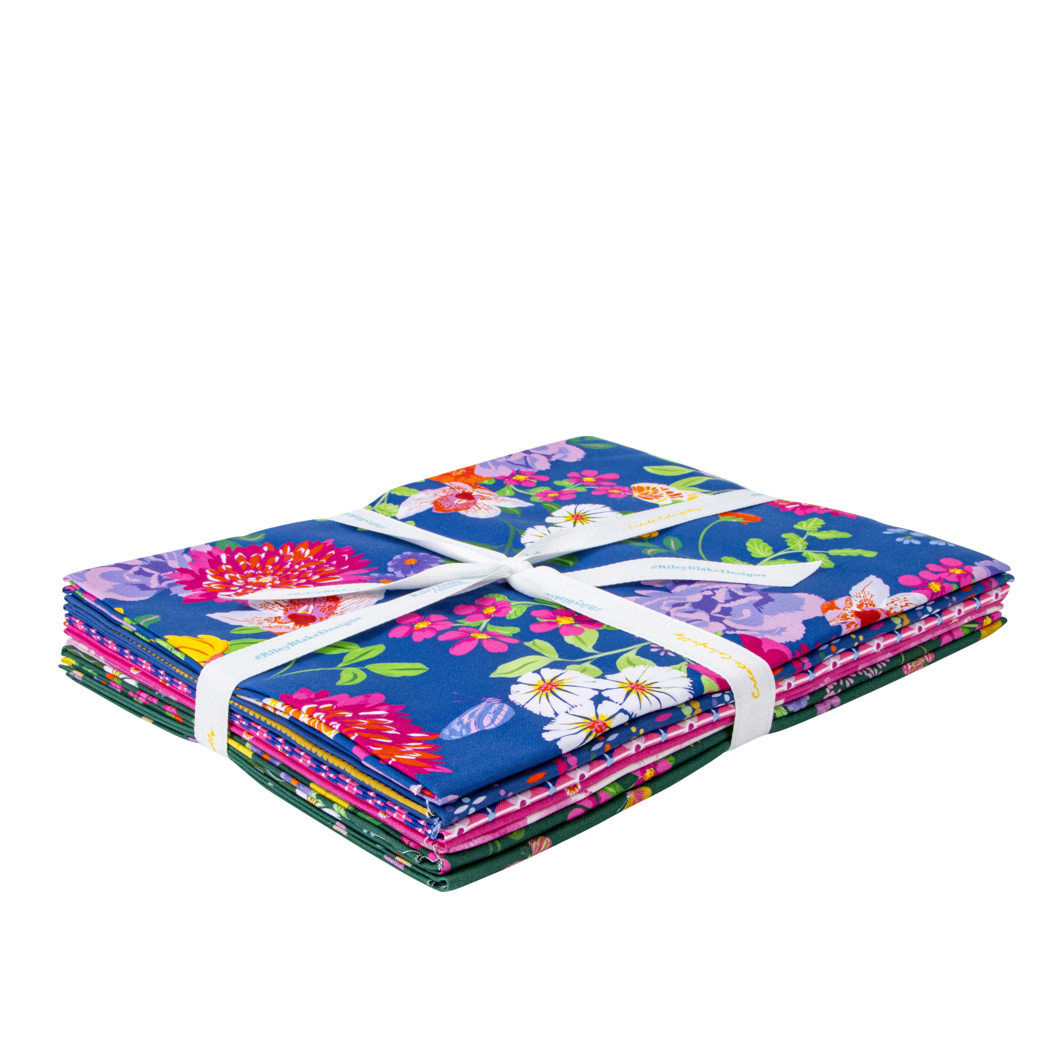 Splendid | 1-Yard Bundle Cobalt by Gabrielle Neil for Riley Blake | 7 pcs