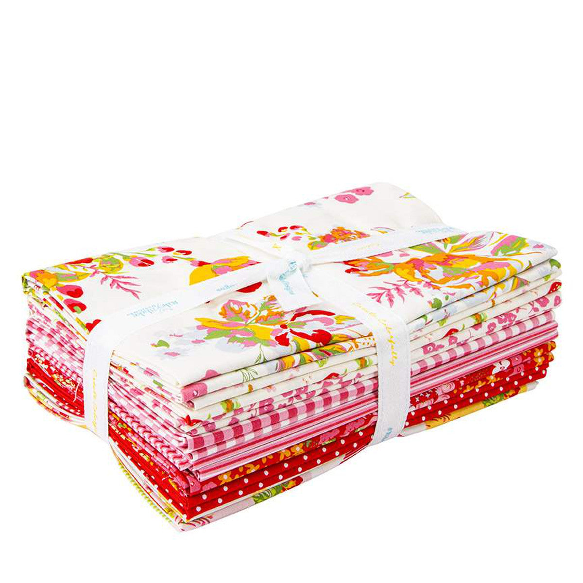 Picnic Florals 1-Yard Bundle Cream by My Mind's Eye for Riley Blake (8pcs)