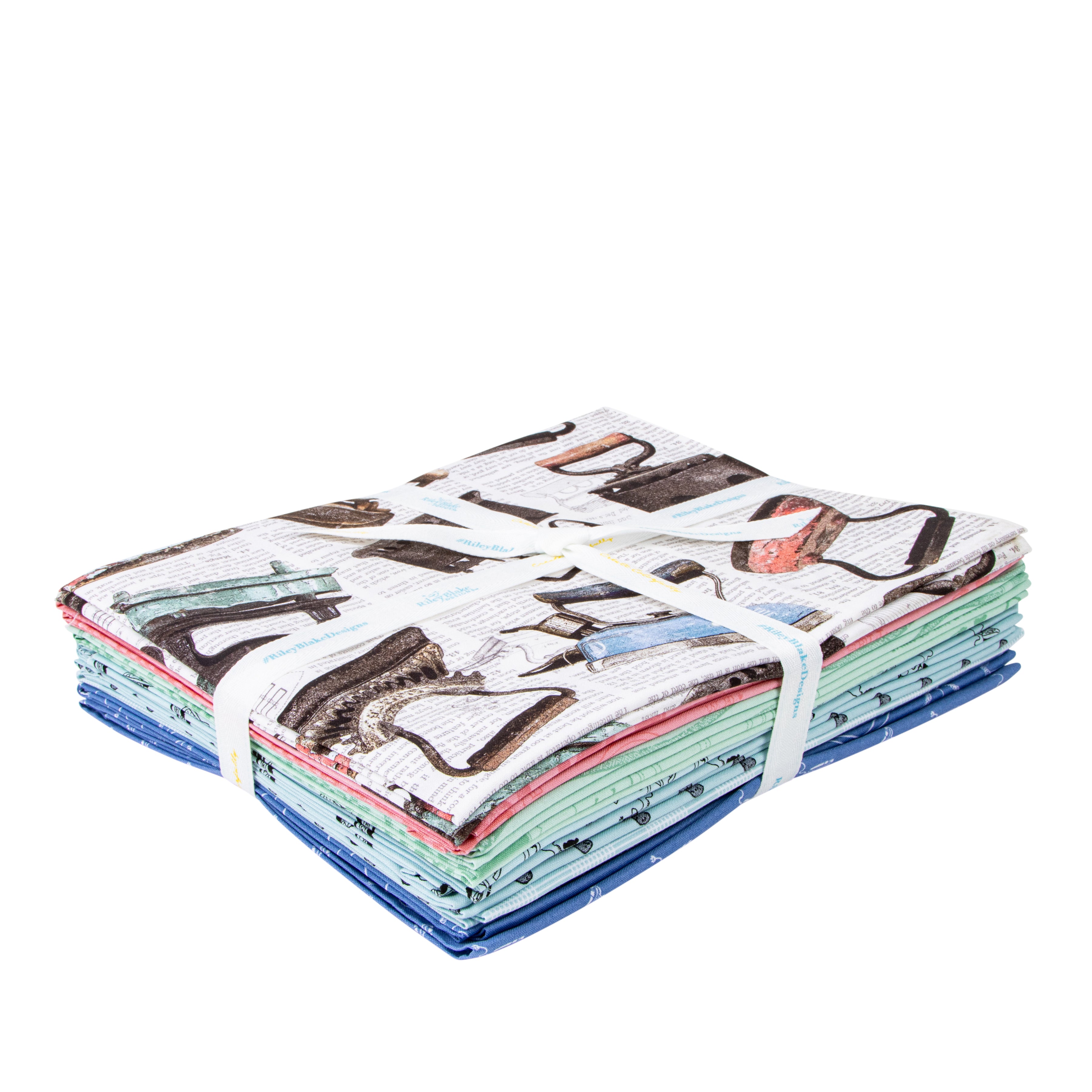 Press On | 1-Yard Bundle Multi by J. Wecker Frisch for Riley Blake | 11 pcs