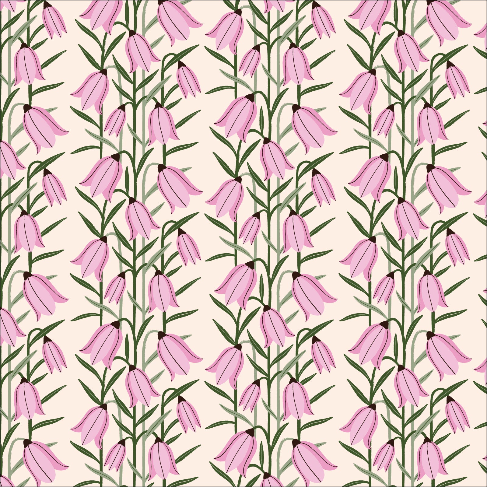 Wild Haven - Blooming Bells by Juliana Tipton for Cloud9 - Organic Cotton