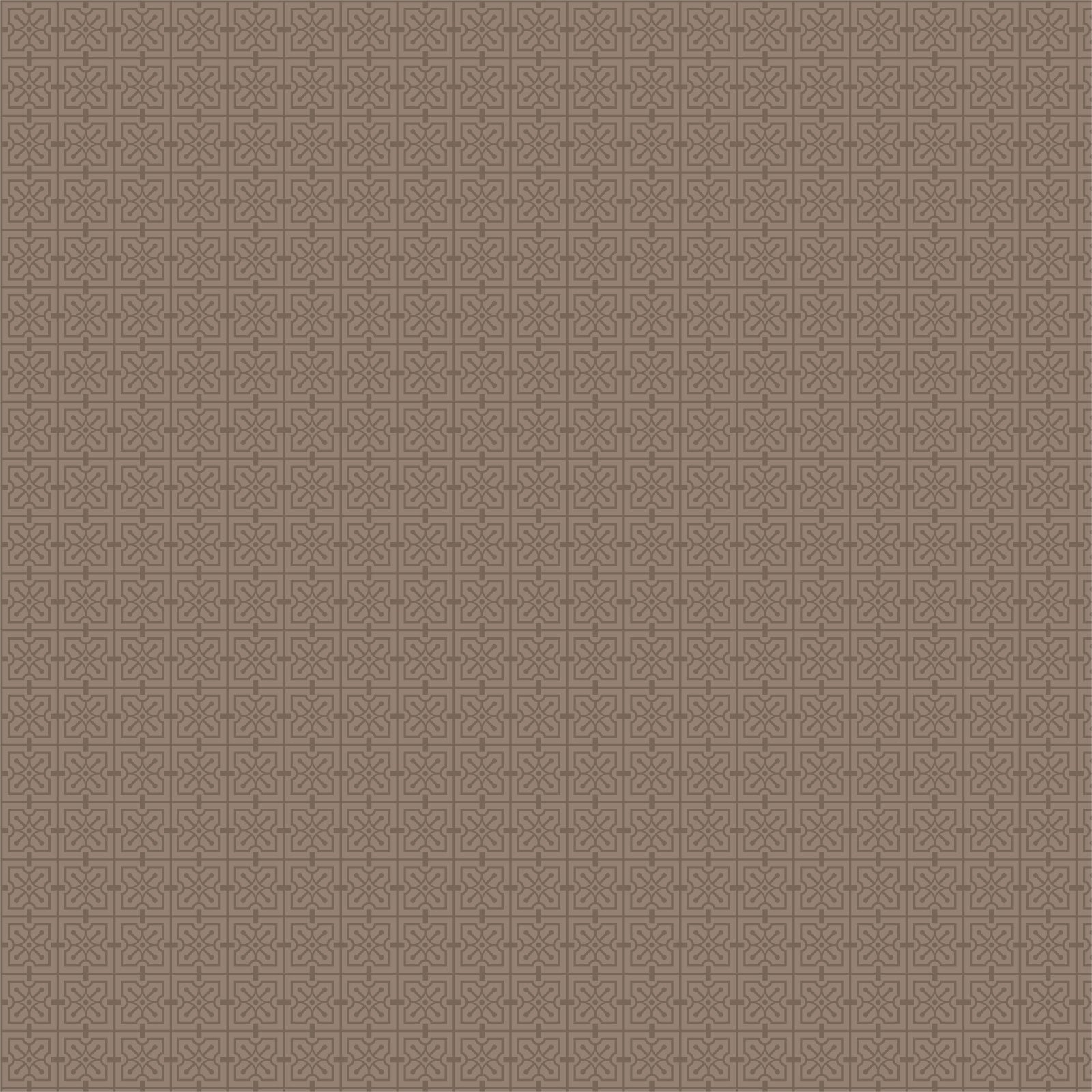 Frank Lloyd Wright Collection by Cloud9 | The House Beautiful Design C - Oak Bark (227552) | 100% Organic Cotton