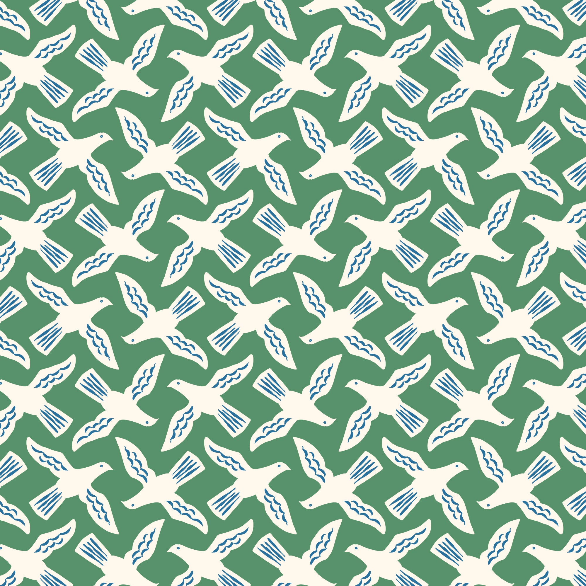 Orchard Deco | Flock Green by Ariana Martin for Cloud9 | 227940 | 100% Organic Cotton