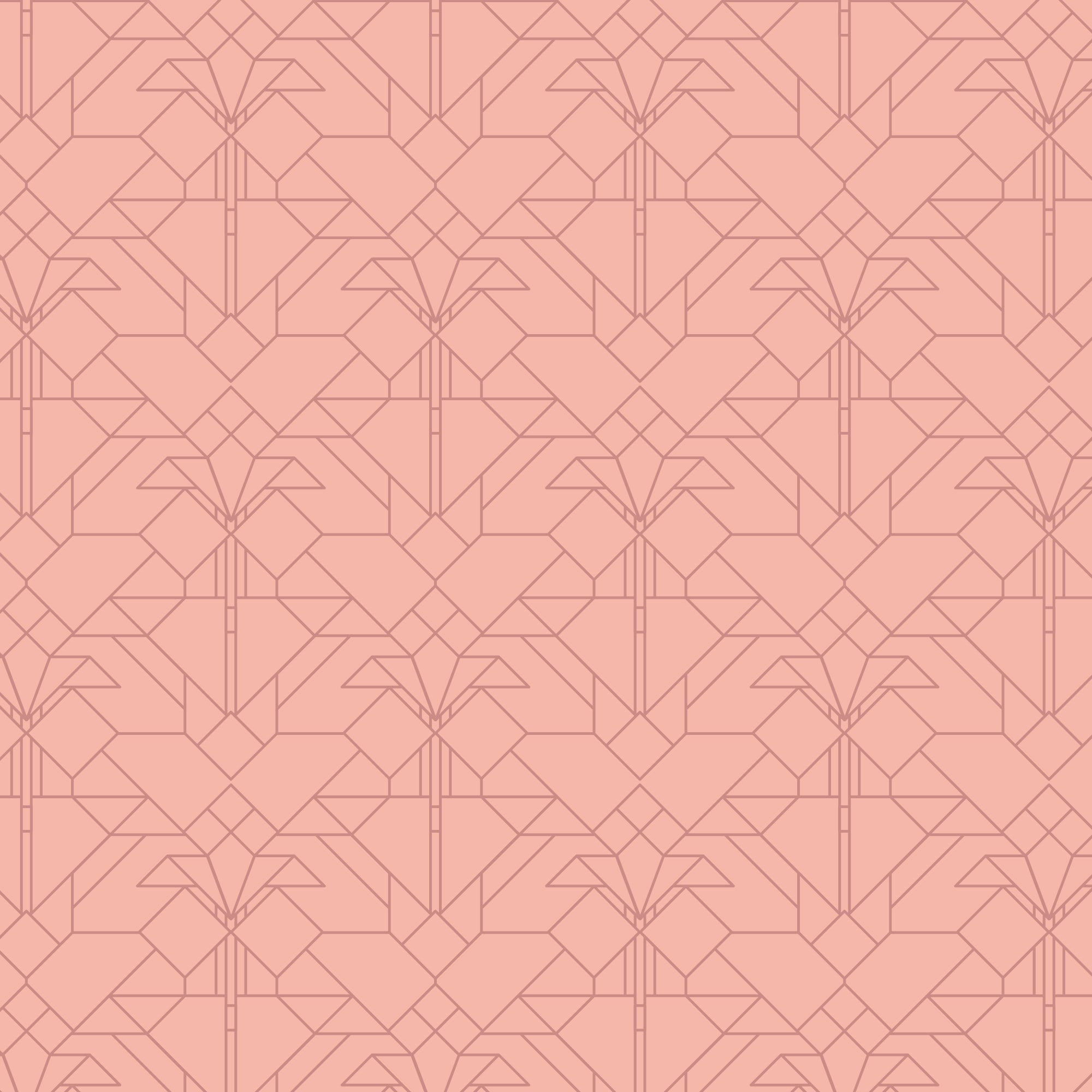 Frank Lloyd Wright Collection by Cloud9 | Coonley Tulip - Desert Tonal Blender (227969) | 100% Organic Cotton