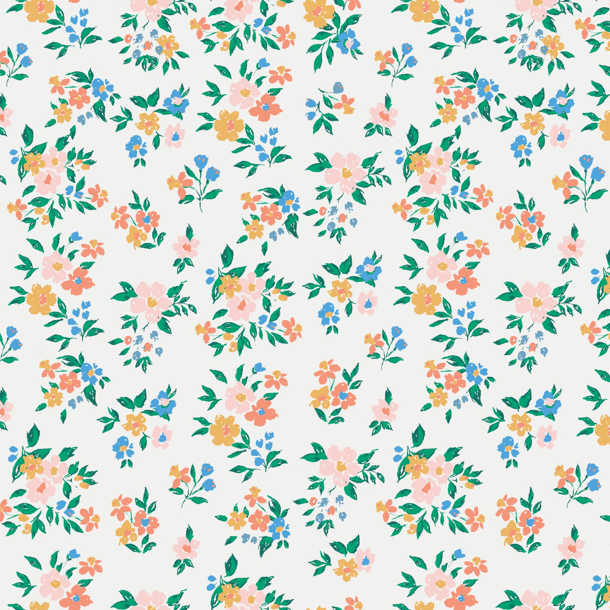 Garden Reverie | 5" Charm Pack by Cassidy Demkov for Cloud9 | 100% Organic Cotton | 42 pcs