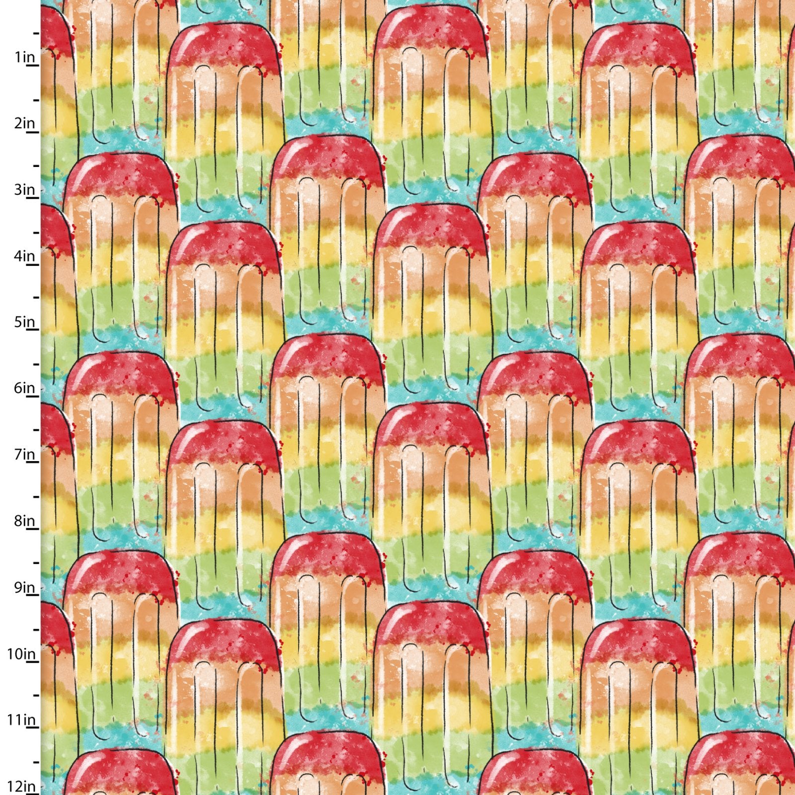 Sweet Summertime | Rainbow Pop Multi by Duncan MacDougal for 3 Wishes | 22951-MLT