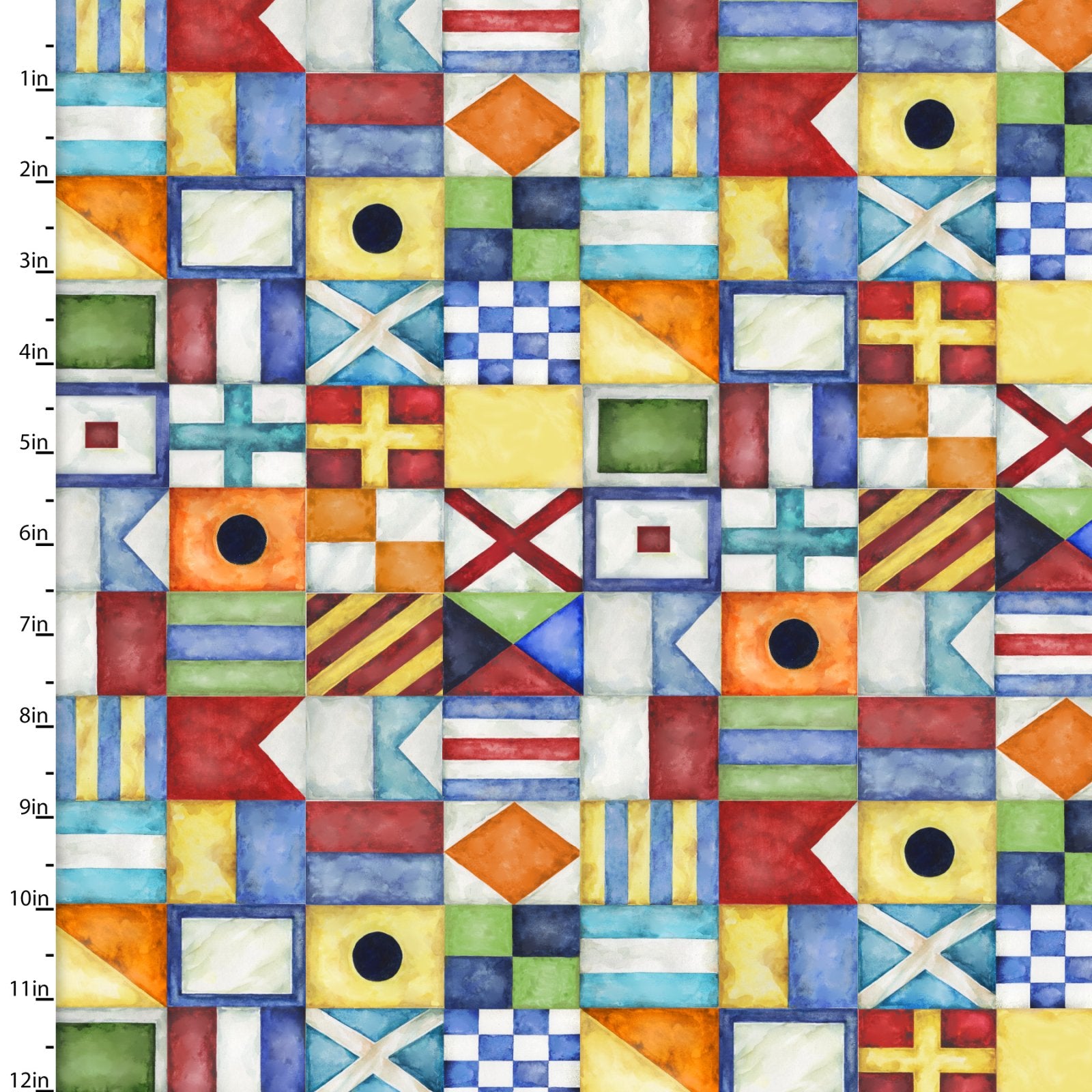 Fair Winds & Following Seas | Flying High Multicolor by Michael Moon for 3 Wishes Fabric | 23761-MLT