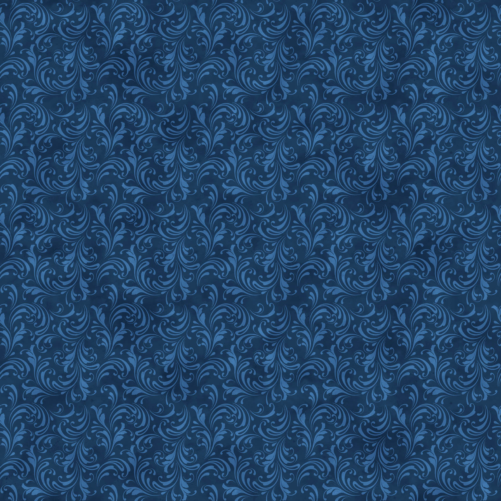 St. Nicholas | Scroll - Dark Blue by Liz Goodrick-Dillon for Northcott | 28216-48