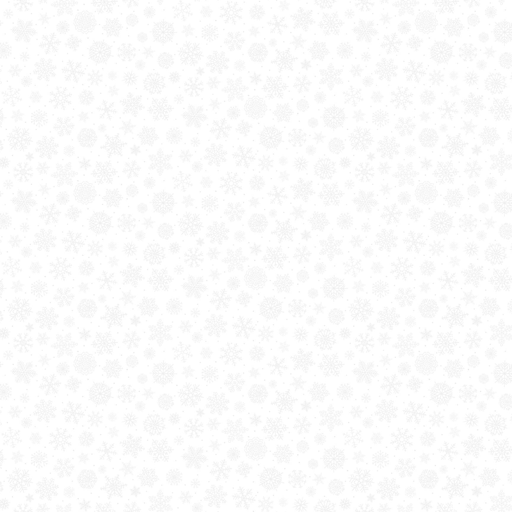 St. Nicholas | Snowflakes - Pigment White by Liz Goodrick-Dillon for Northcott | 28220-10